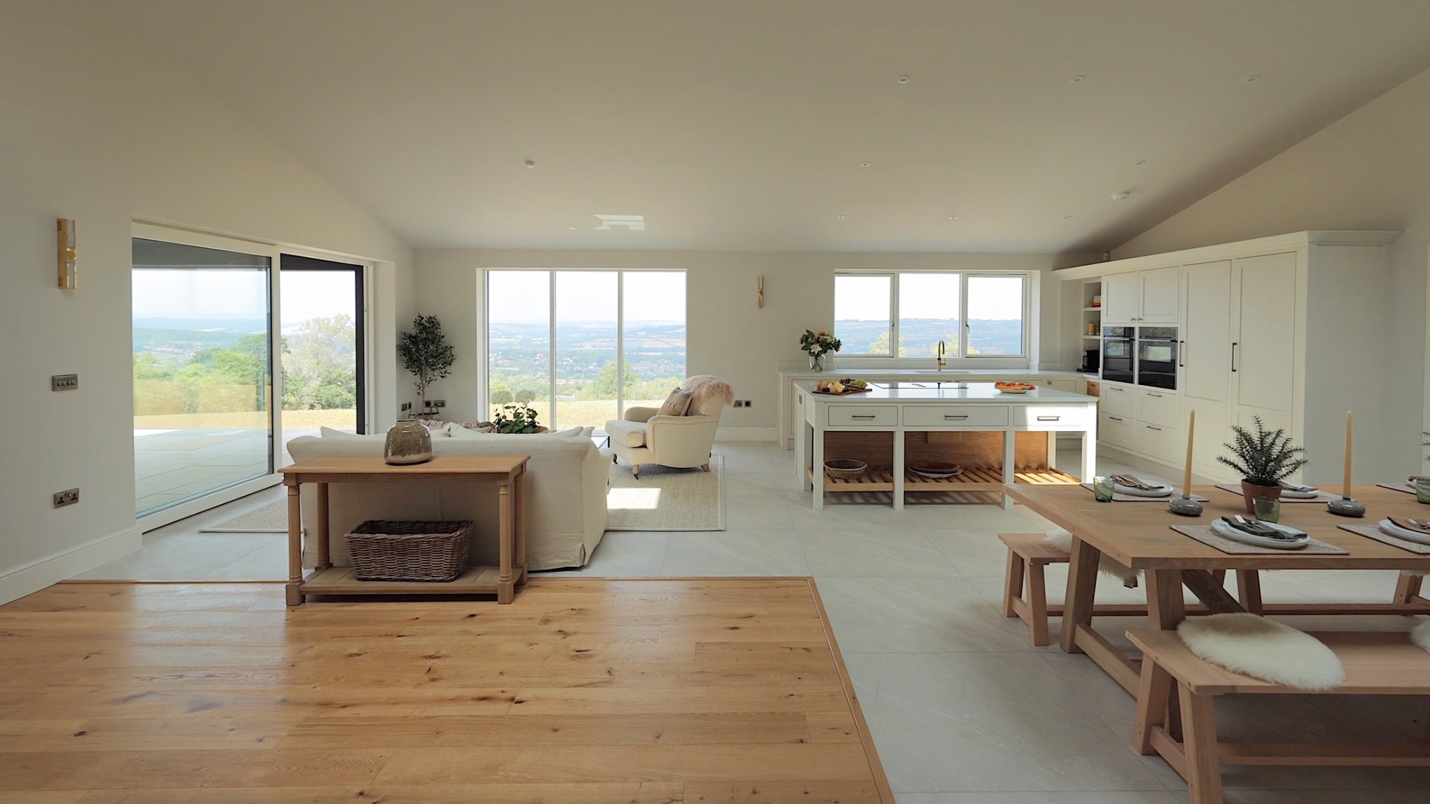 Interior view from the Eastland Banks project.