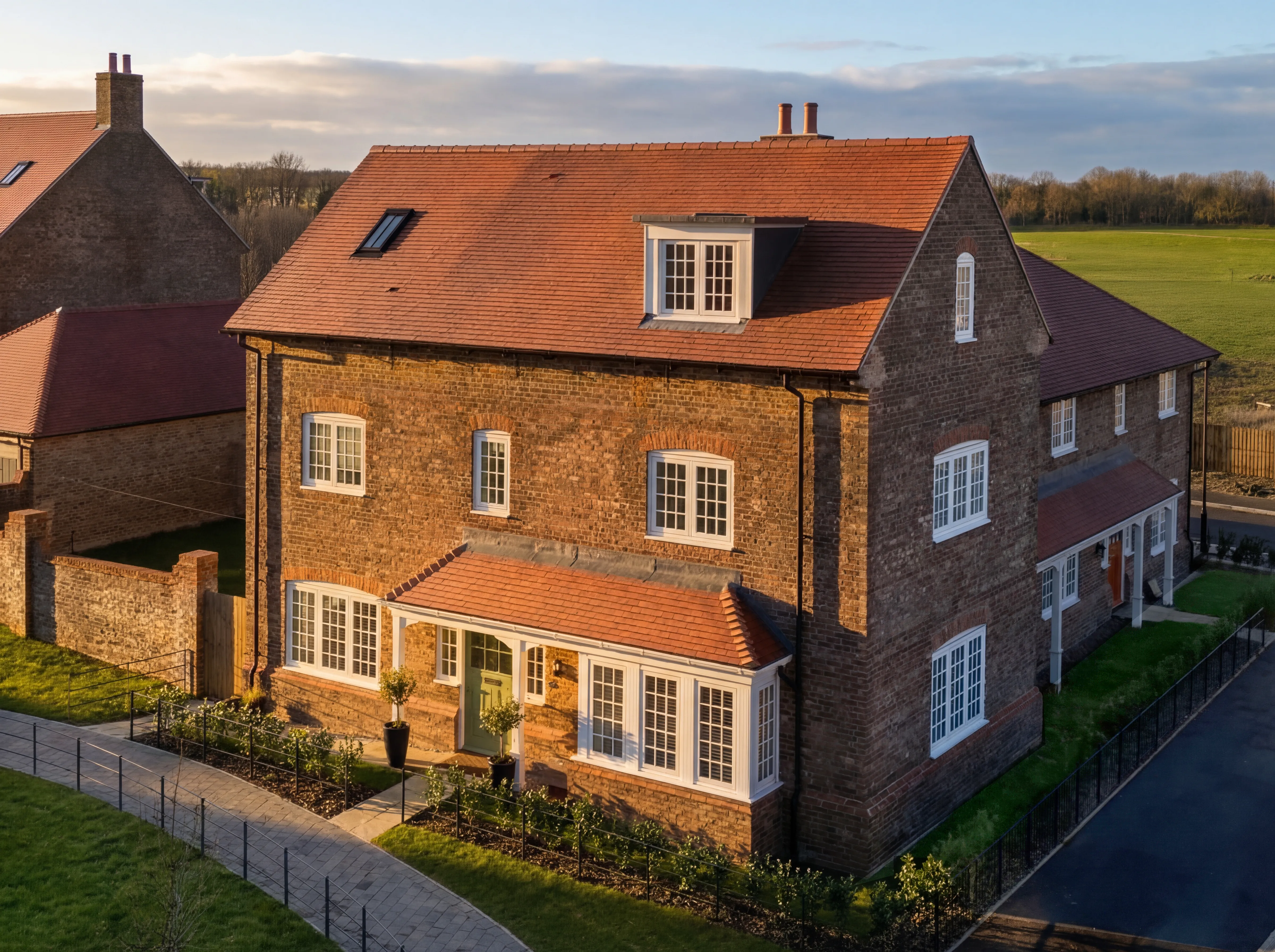 Miller Homes drone still
